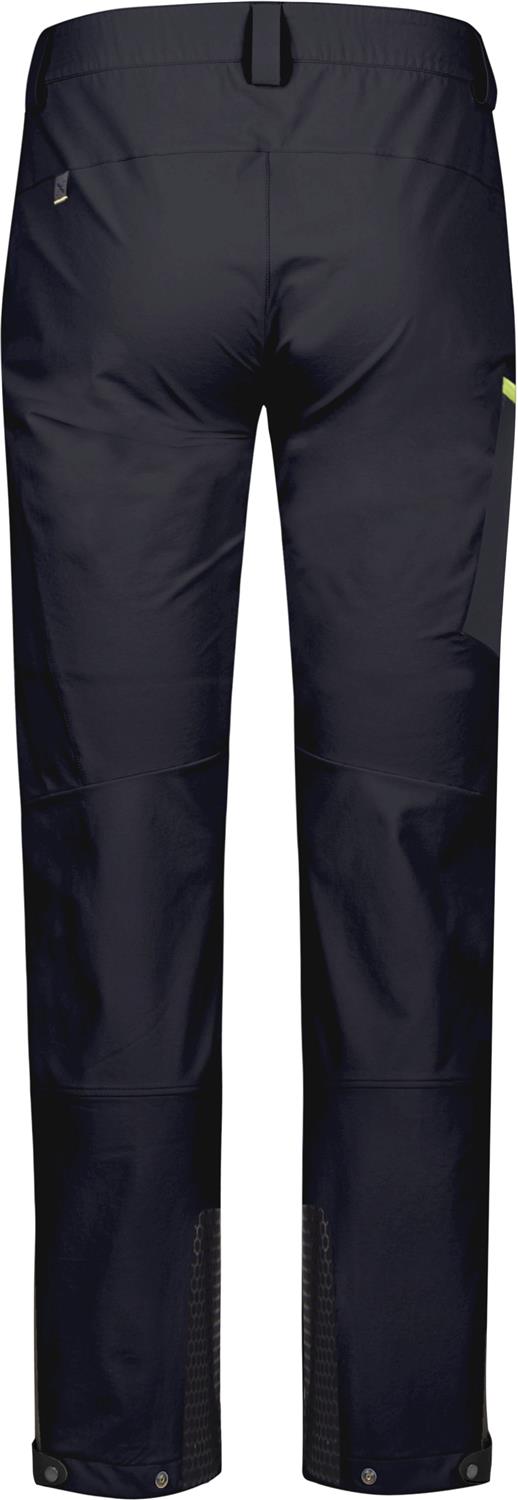 Montura - TRACE LIGHT PANTS — BLACK/SUNNY LIME — Vista posteriore 2