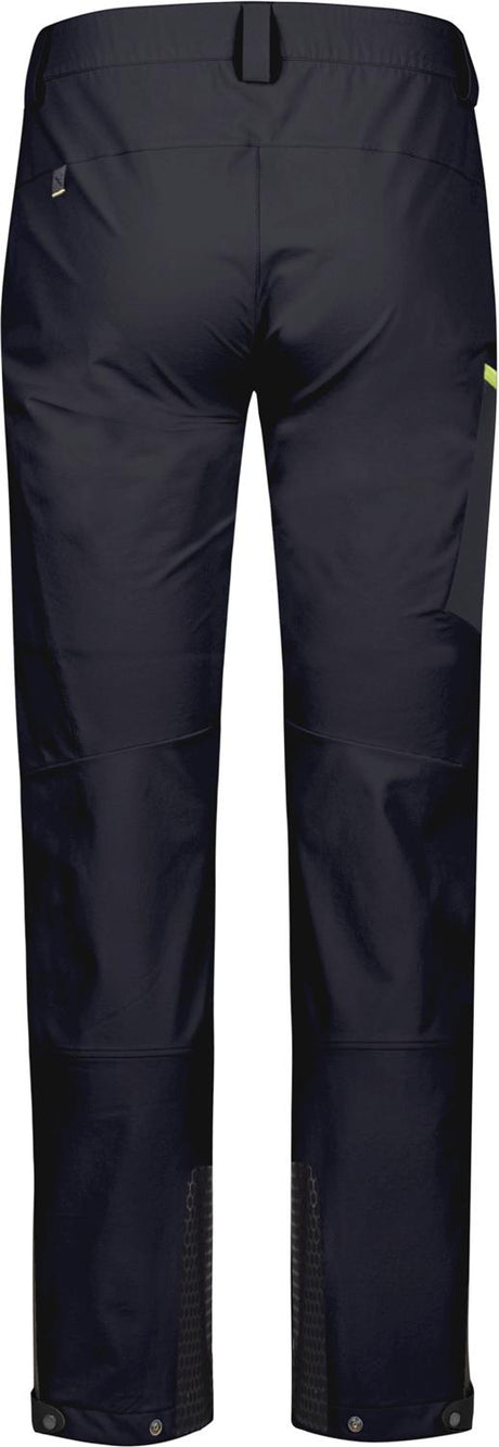 Montura - TRACE LIGHT PANTS — BLACK/SUNNY LIME — Vista posteriore 2