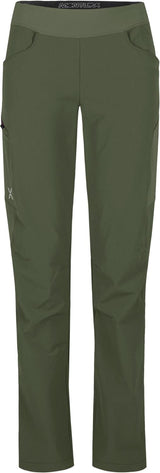 Montura - DOLOMITI 2 -5 CM PANTS WOMAN — VERDE SALVIA/VINACCIA — Vista frontale 1