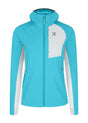Montura - PEAK JACKET WOMAN — TURQUOISE/ QUIET GREY — Vista frontale 1
