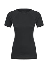 Montura - MERINO CONCEPT T-SHIRT WOMAN — BLACK — Vista frontale 1