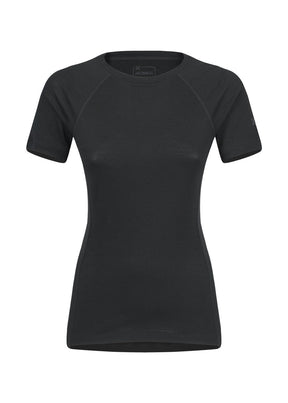 Montura - MERINO CONCEPT T-SHIRT WOMAN — BLACK — Vista frontale 1