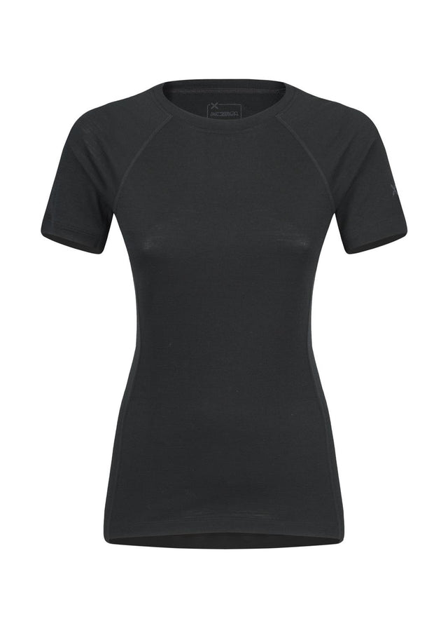 Montura - MERINO CONCEPT T-SHIRT WOMAN — BLACK — Vista frontale 1