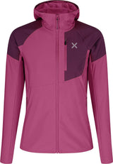 Montura - SPITZE HOODED MAGLIA WOMAN — BATON ROUGE/VINACCIA — Vista frontale 1