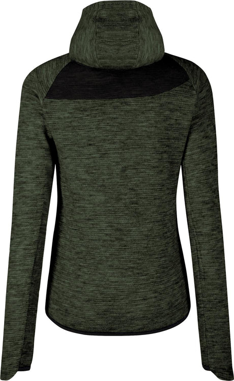 Montura - VERSANTE MERINO HOOD.L/S TEE W — VERDE SALVIA — Vista posteriore 3