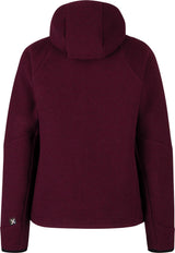 Montura - ESSENCE WOOL JACKET WOMAN — WINDSOR WINE — Vista posteriore 3