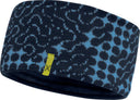 Montura - SNOW BAND — STEEL BLUE/SUNNY LIME — Vista frontale 1