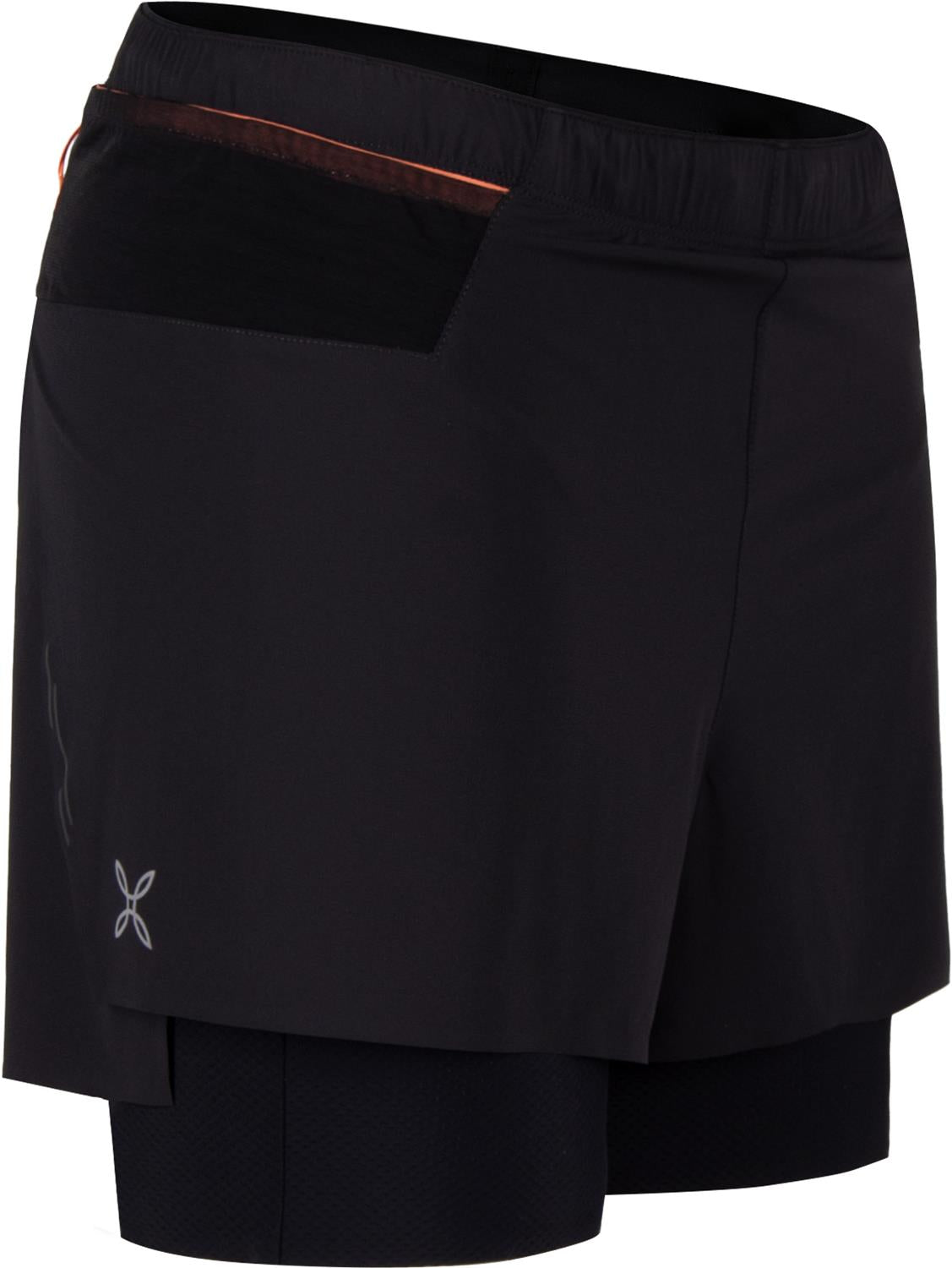 Montura - SHADOW 2 SHORTS WOMAN — ARDESIA/MELON — Immagine 2