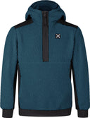 Montura - SHERPA HALF ZIP MAGLIA KIDS — STEEL BLUE — Vista frontale 1