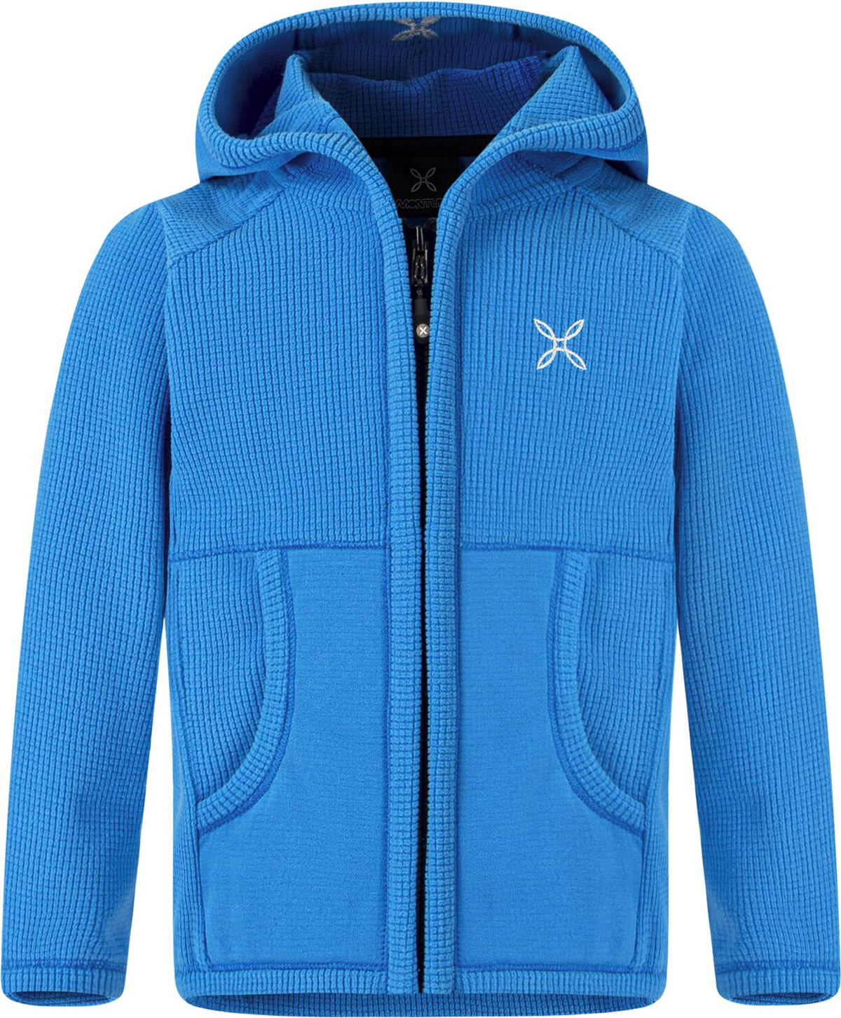Montura - STRETCH HOODY JACKET BABY — CELESTE — Vista frontale 1