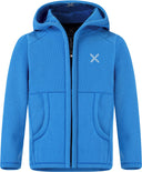 Montura - STRETCH HOODY JACKET BABY — CELESTE — Vista frontale 1