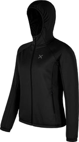 Montura - FADIS GRID HOODED MAGLIA WOMAN — BLACK — Immagine 2