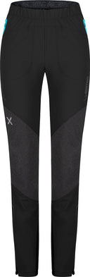 Montura - VERTIGO 2 PANTS WOMAN — BLACK/TURQUOISE (90730) — Vista frontale 1