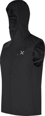 Montura - RISE HOODED VEST — BLACK — Immagine 2