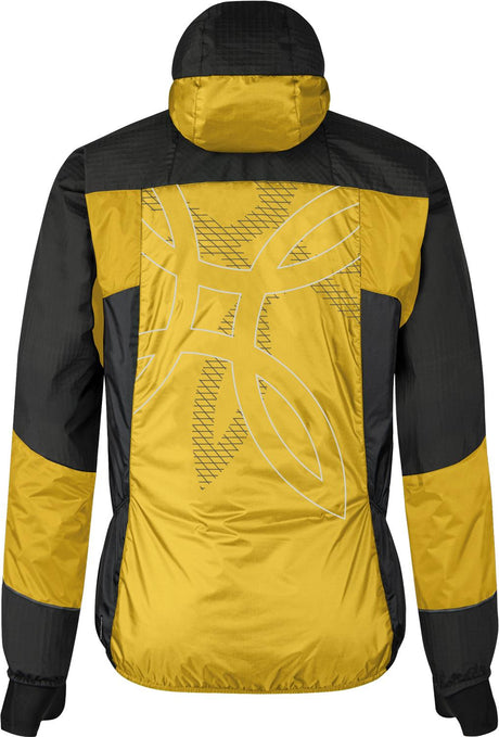Montura - SKISKY EVO HOODED JACKET — MUSTARD — Vista posteriore 3