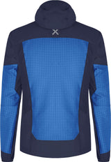 Montura - SEED HOODED JACKET — B.BLUE/GRAPHITE BLUE — Vista posteriore 3