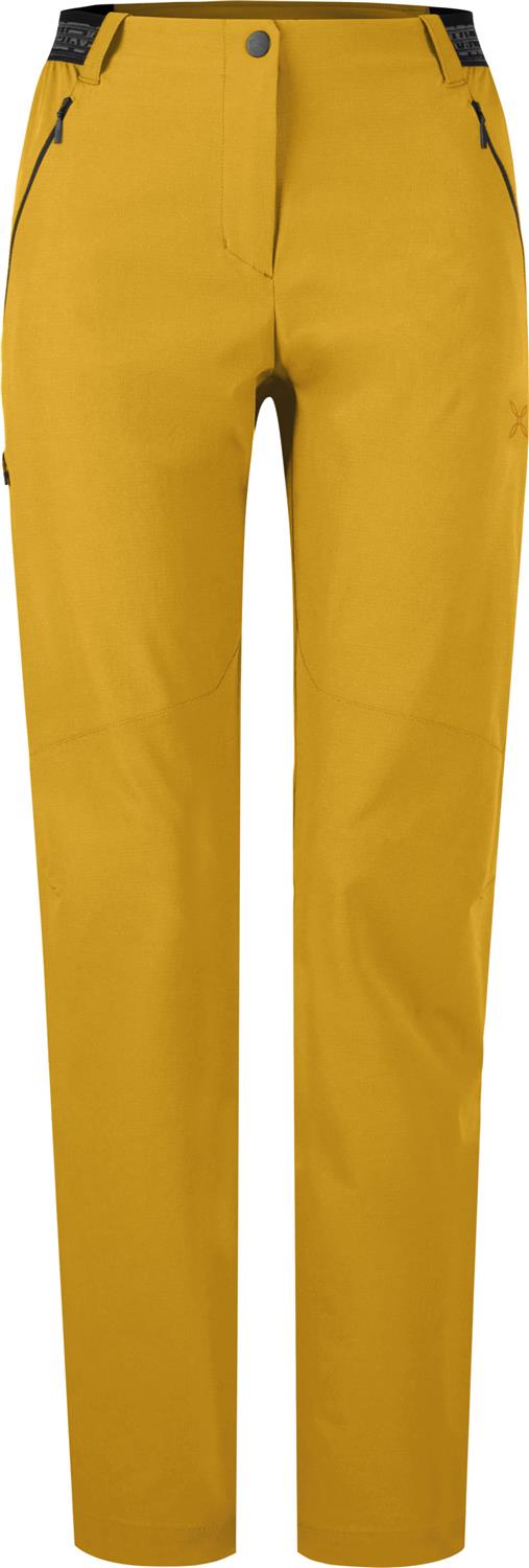 Montura - ROUTE RIPSTOP PANTS WOMAN — MUSTARD — Vista frontale 1
