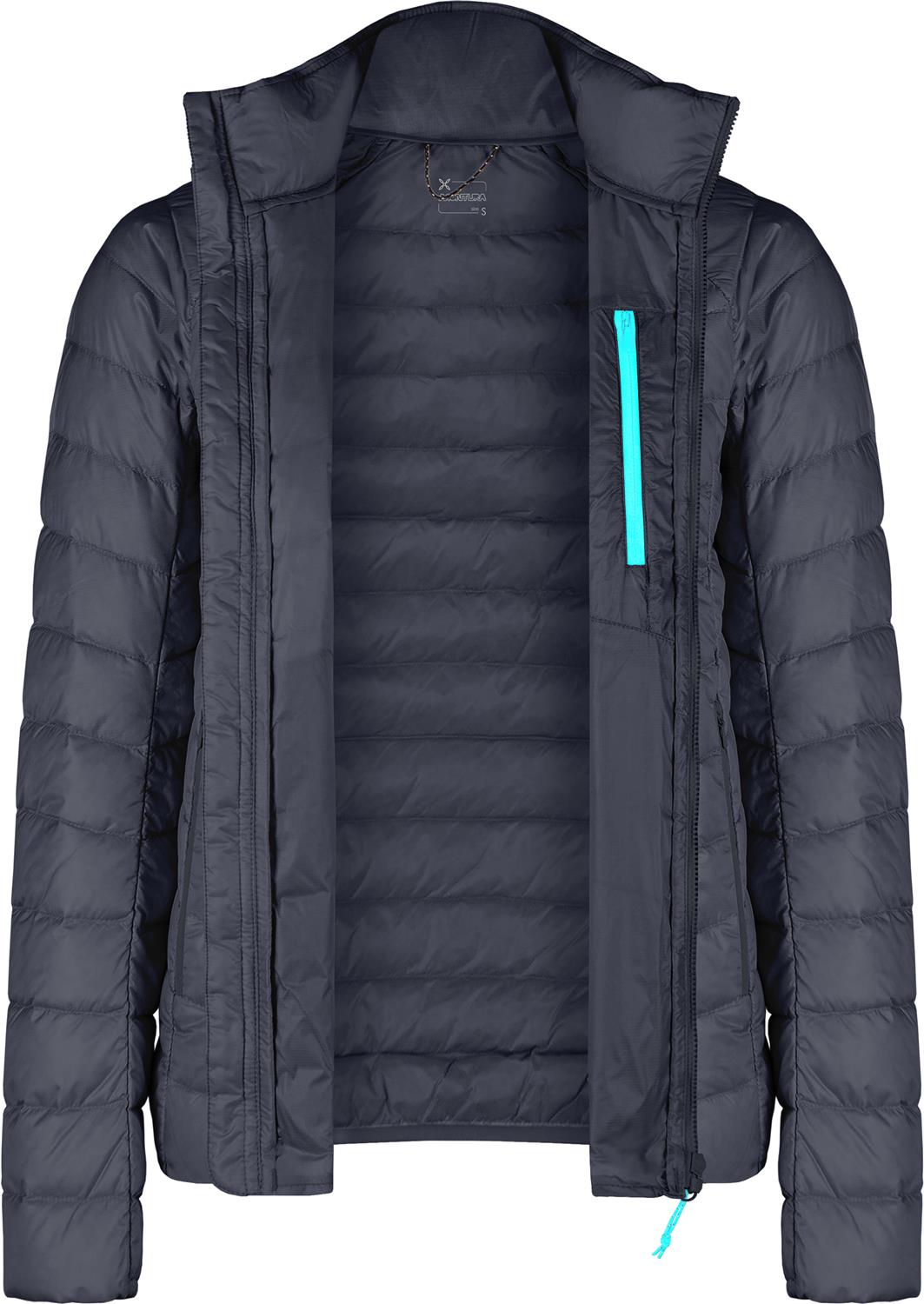 Montura - BREEZE DUVET JACKET WOMAN — GRAPHITE BLUE/TURQUOISE — Immagine 4