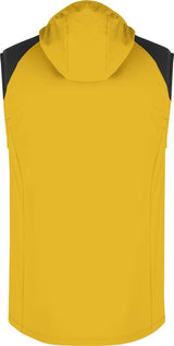Montura - RISE HOODED VEST — MUSTARD — Vista posteriore 3