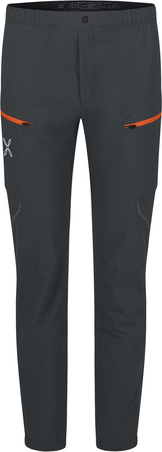 Montura - SPEED STYLE PANTS — ANTRACITE/ORANGE — Vista frontale 1