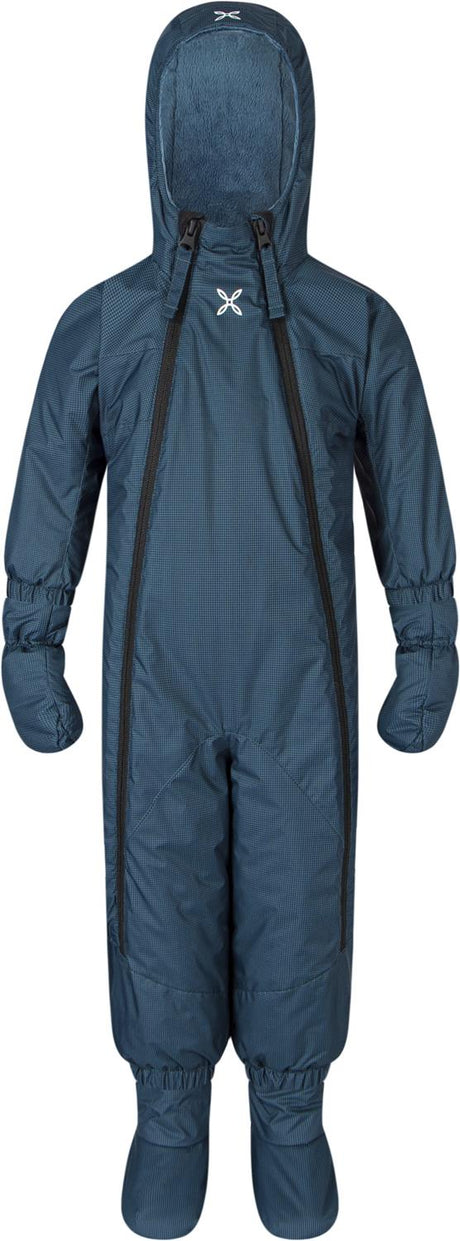 Montura - SNOW OVERALL BABY — BLU CENERE — Vista frontale 1