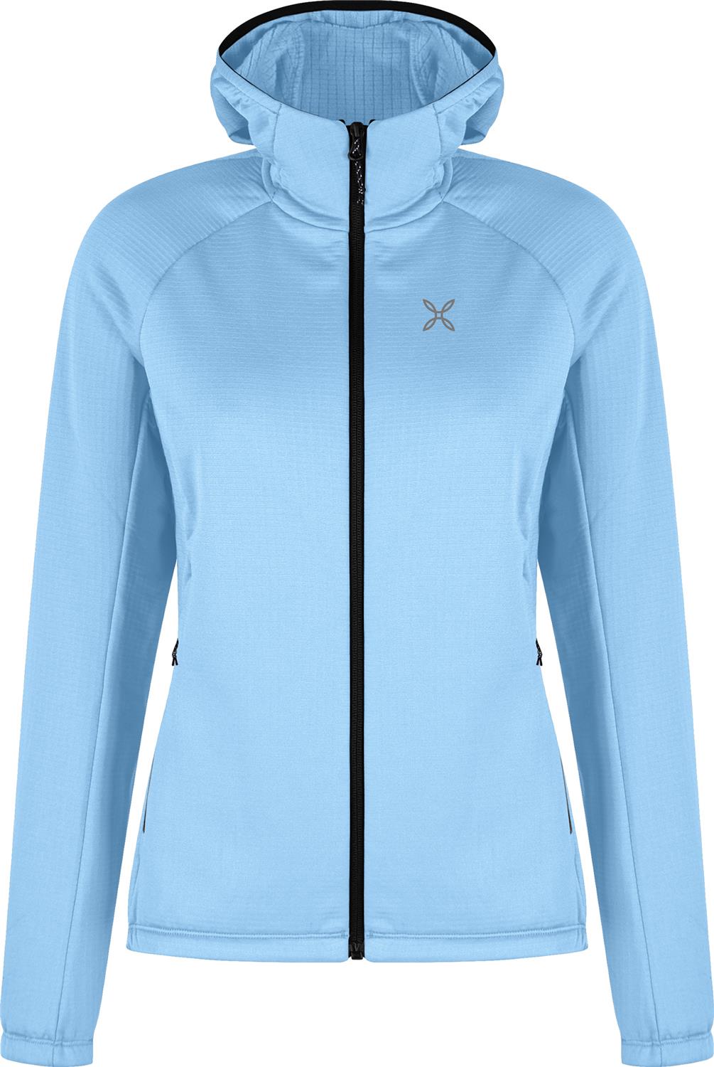 Montura - FADIS GRID HOODED MAGLIA WOMAN — DUSK — Vista frontale 1