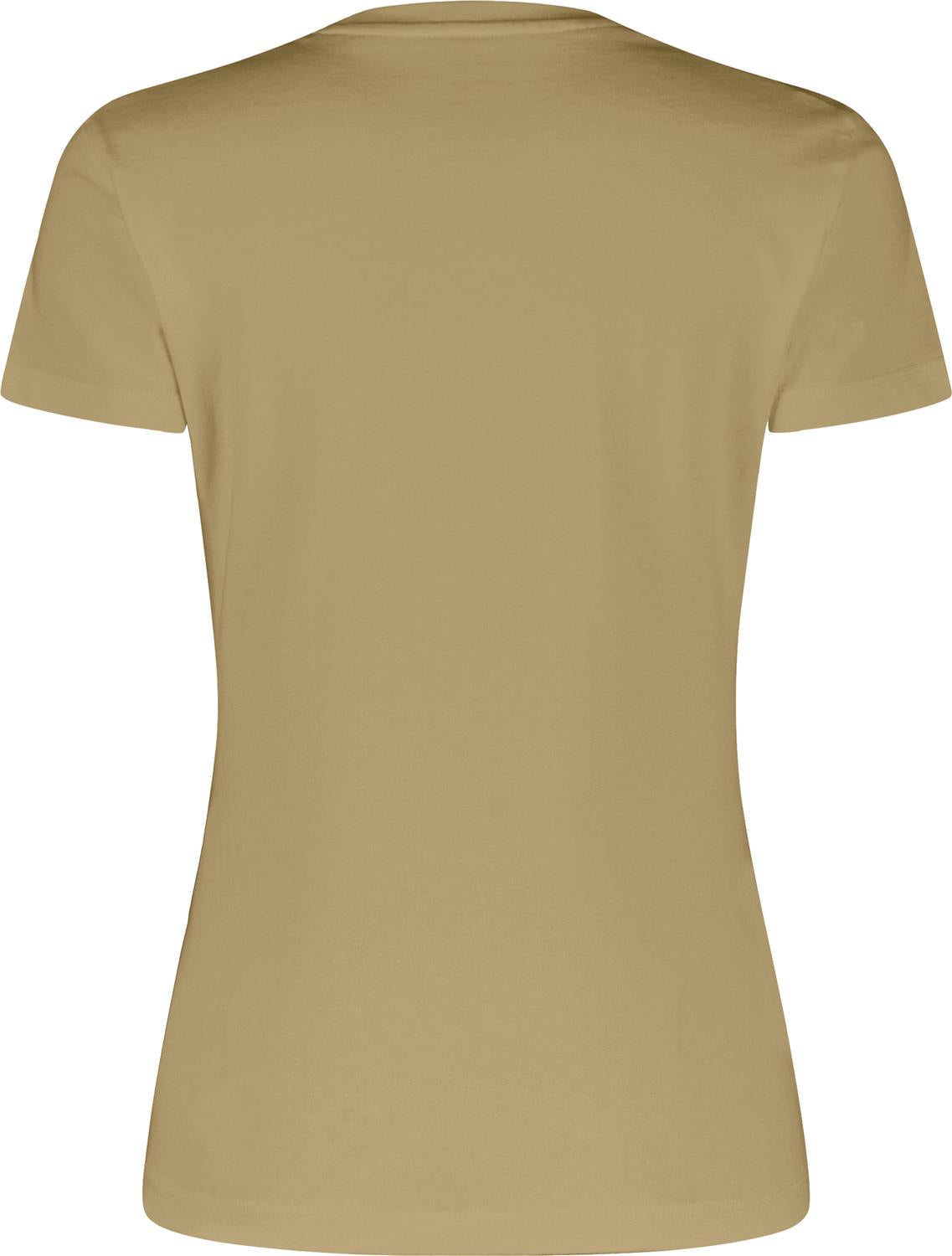 Montura - BASIC LOGO T-SHIRT WOMAN — DESERT BEIGE — Vista posteriore 2