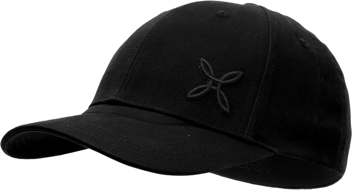 Montura - LOGO STRETCH CAP — BLACK — Vista frontale 1