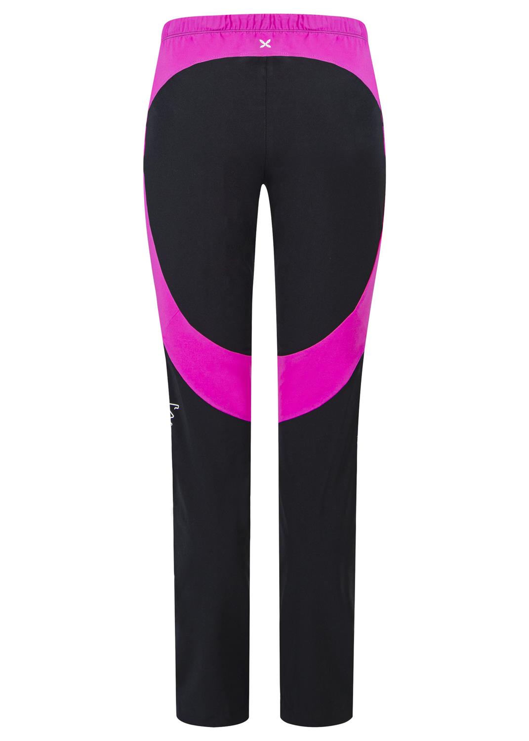 Montura - ROCKY PANTS WOMAN — NERO/INTENSE VIOLET — Vista posteriore 3