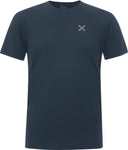 Montura - LOGO MERINO T-SHIRT — BLUEBERRY — Vista frontale 1