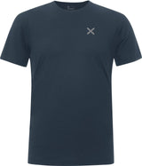 Montura - LOGO MERINO T-SHIRT — BLUEBERRY — Vista frontale 1