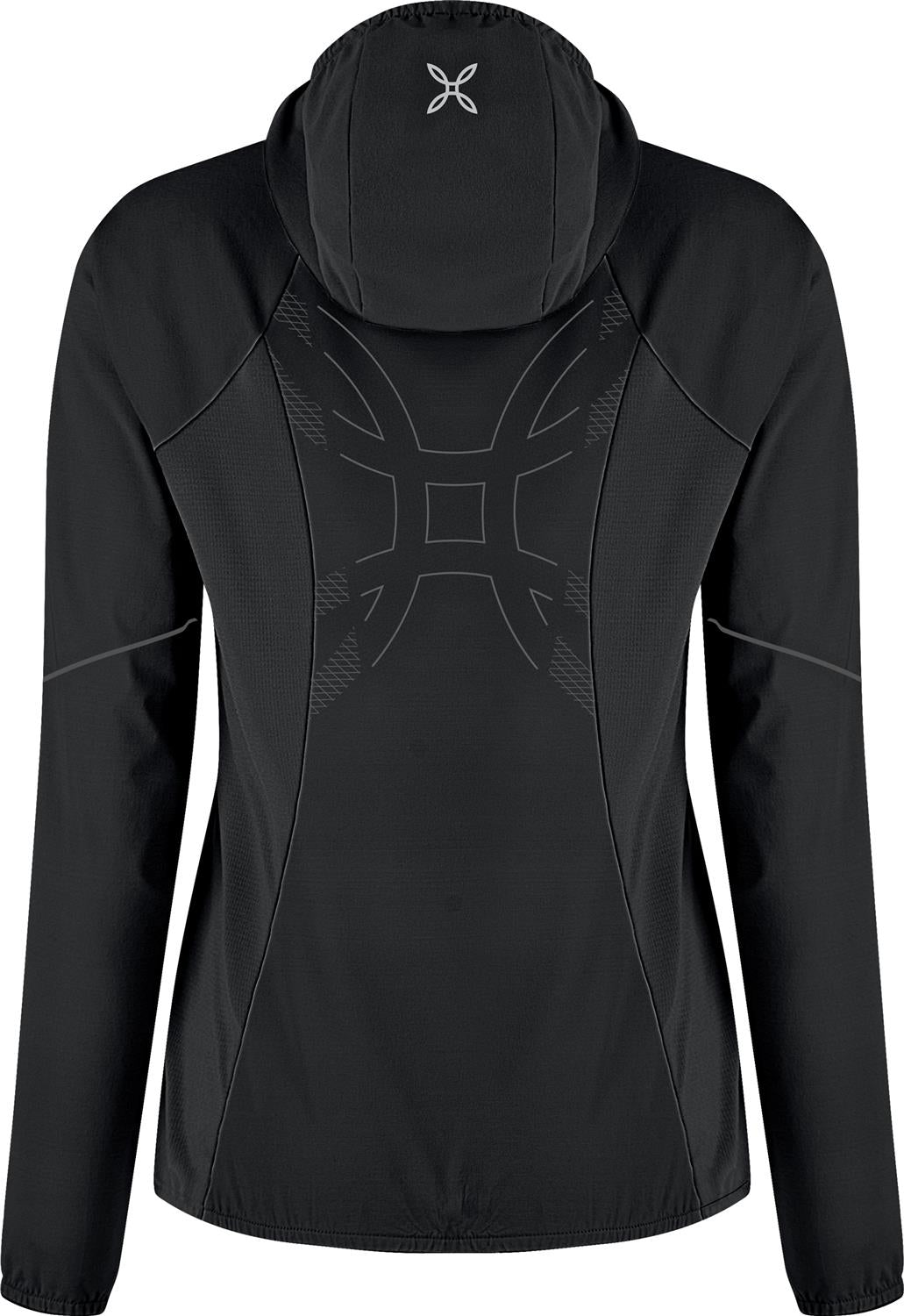 Montura - FLASH HOODED JACKET WOMAN — ARDESIA — Vista posteriore 3