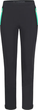 Montura - POISON PANTS WOMAN — BLACK/BRIGHT TEAL — Vista frontale 1