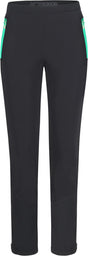 Montura - POISON PANTS WOMAN — BLACK/BRIGHT TEAL — Vista frontale 1