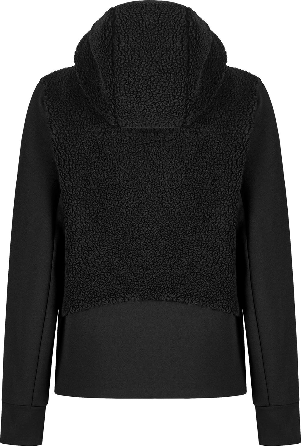 Montura - SHERPA MIX JACKET WOMAN — BLACK — Vista posteriore 3