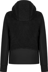 Montura - SHERPA MIX JACKET WOMAN — BLACK — Vista posteriore 3