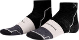 Montura - MERINO WOOL LIGHT LOW SOCKS — ANTRACITE — Vista frontale 1