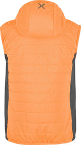 Montura - SPACE LIGHT HOODED VEST KIDS — MELON/PIOMBO — Vista posteriore 3