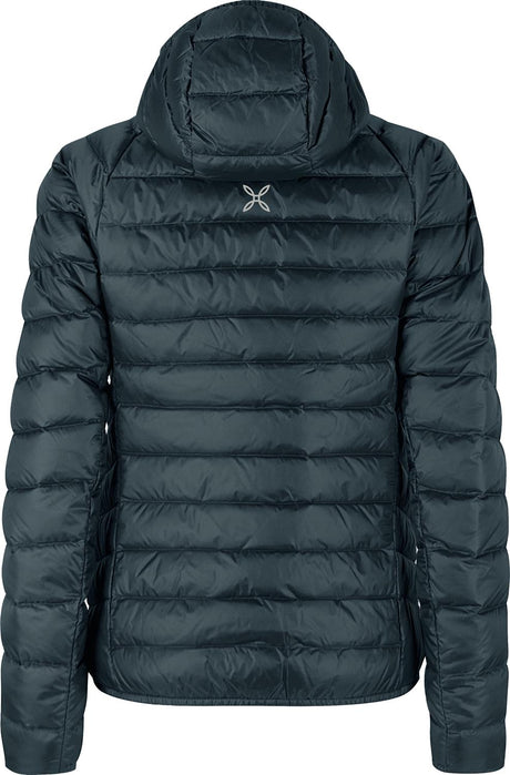Montura - BREEZE HOODED DUVET JACKET WOM — BLUEBERRY — Vista posteriore 3