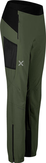Montura - RITMO LIGHT PANTS WOMAN — VERDE SALVIA — Immagine 2