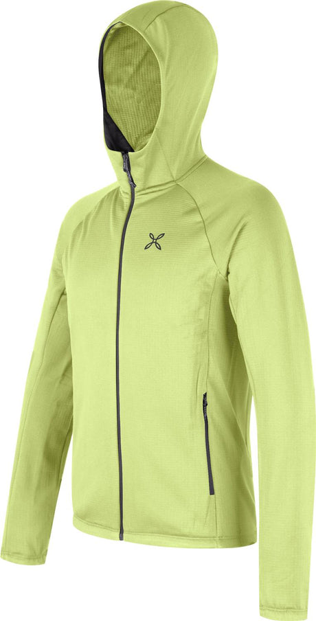 Montura - FADIS GRID HOODED MAGLIA — SUNNY LIME — Immagine 2