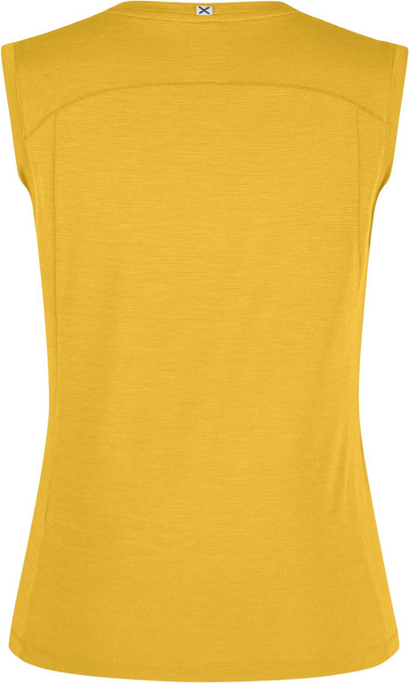 Montura - MERINO MIX CANOTTA WOMAN — MUSTARD — Vista posteriore 2