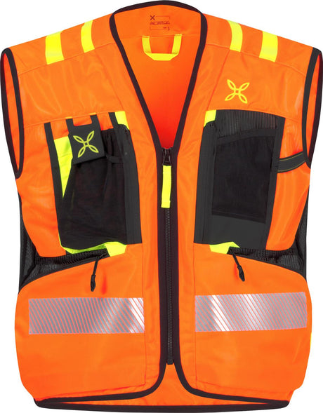 Montura - OPERATOR BASIC 2.0 VEST — ARANCIO FLUO/GIALLO FLUO — Vista frontale 1