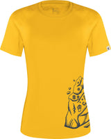Montura - SPIRE T-SHIRT WOMAN — MUSTARD — Vista frontale 1