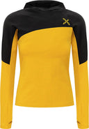 Montura - FREE EVO HOODED MAGLIA WOMAN — MUSTARD — Vista frontale 1