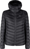 Montura - BREEZE HOODED DUVET JACKET WOM — BLACK — Vista frontale 1