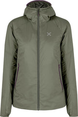 Montura - DOLOMITI HOODED JACKET WOMAN — VERDE SALVIA/VINACCIA — Vista frontale 1