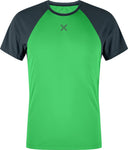 Montura - OUTDOOR 3 T-SHIRT — VIBE GREEN/PIOMBO — Vista frontale 1