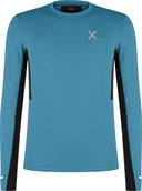 Montura - STRIDE POLARTEC L/S MAGLIA — STEEL BLUE — Vista frontale 1