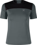 Montura - CHILL T-SHIRT WOMAN — PIOMBO — Vista frontale 1